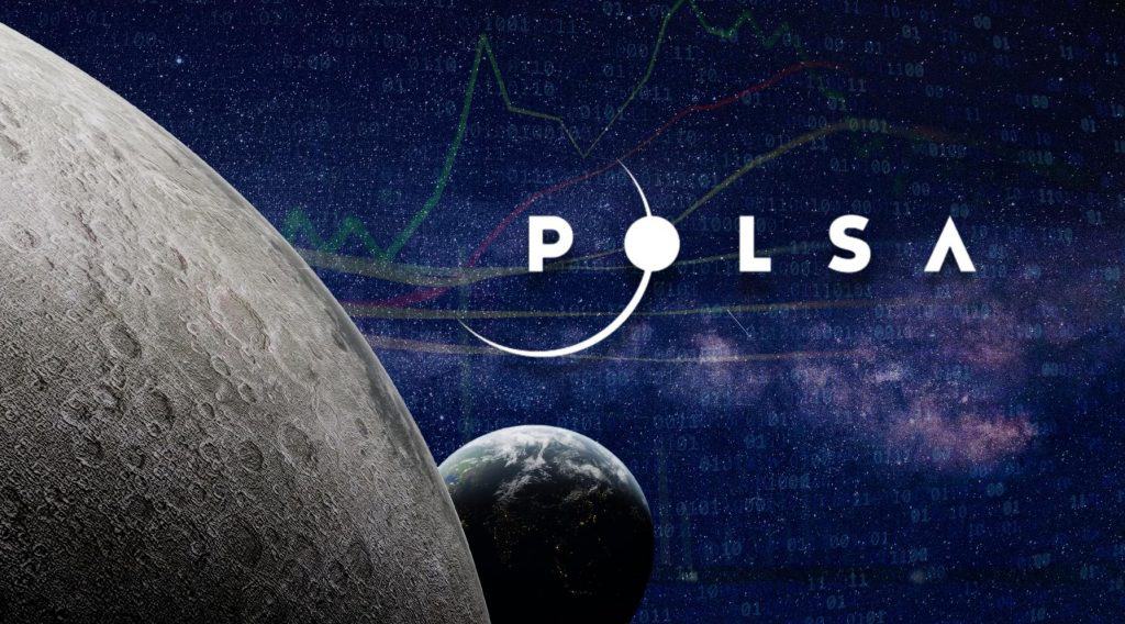 Ilustracja do artykułu: W Kosmos i dla Kosmosu: jakiego pracownika potrzebuje Polska Agencja Kosmiczna? Przedstawia planety i logo POLSA