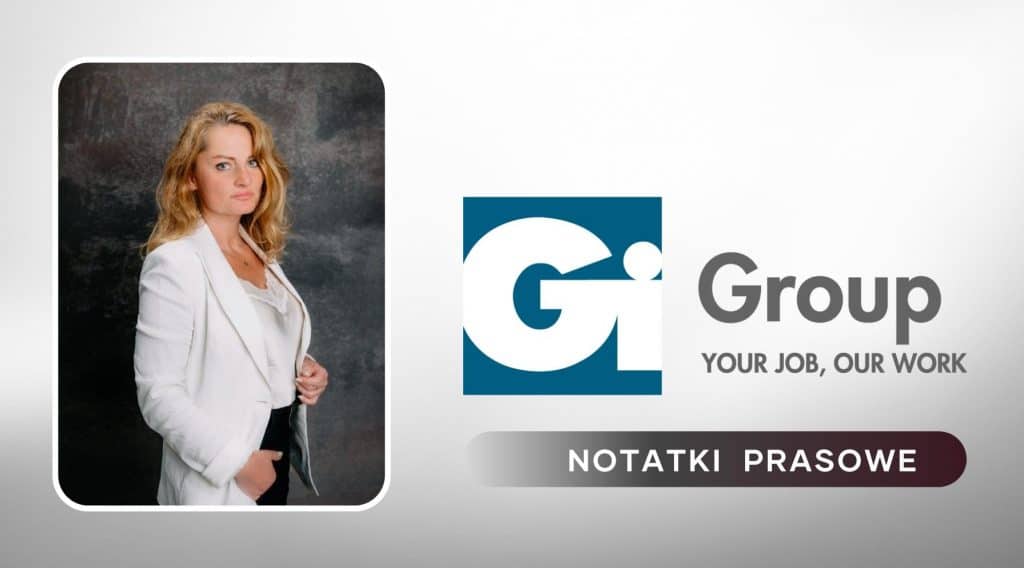 Zdjęcie przedstawia nową dyrektorkę zarządzającą Gi Group Temp&Perm, Annę Wesołowską.