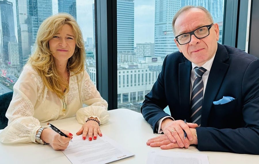 Arleta Malasińska – Prezes Akces NCBR oraz Leszek Podstawski - Prezes Zarządu BC Sp. z o.o., Wiceprezes BCC