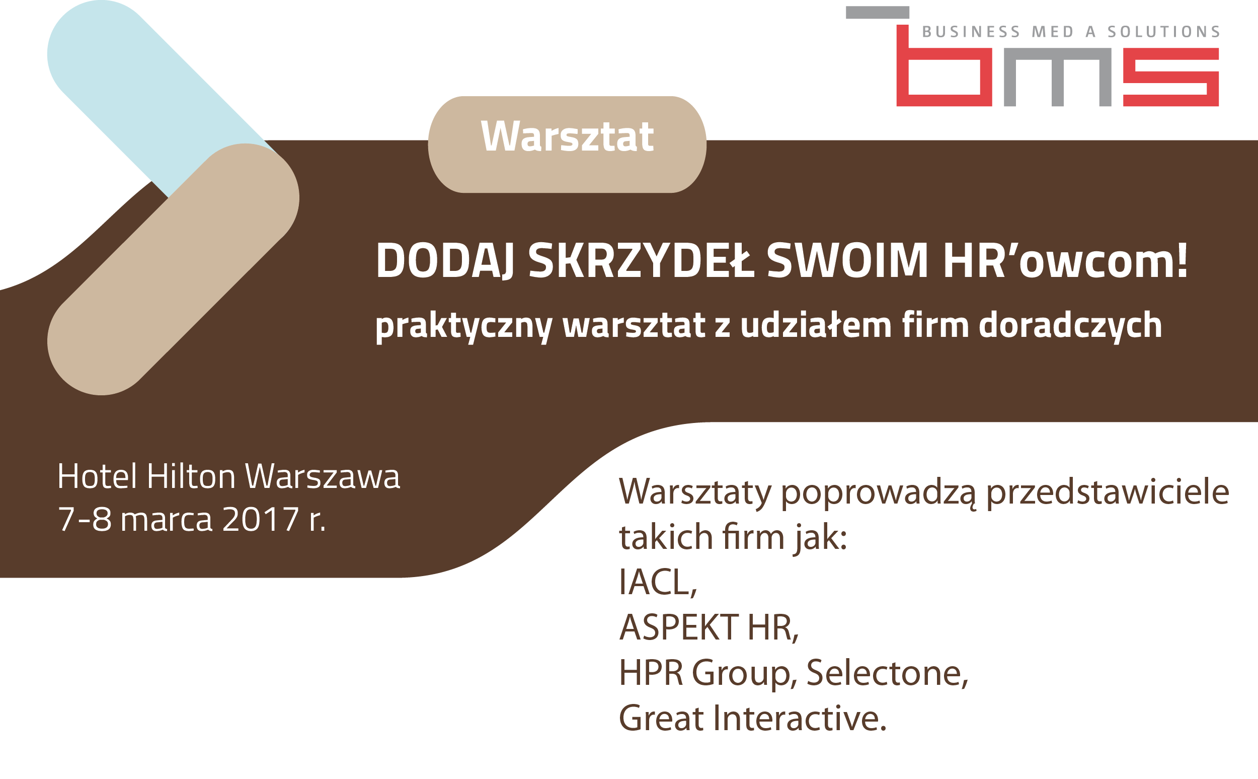 Weź udział w warsztatach i dodaj skrzydeł swoim HR’owcom!