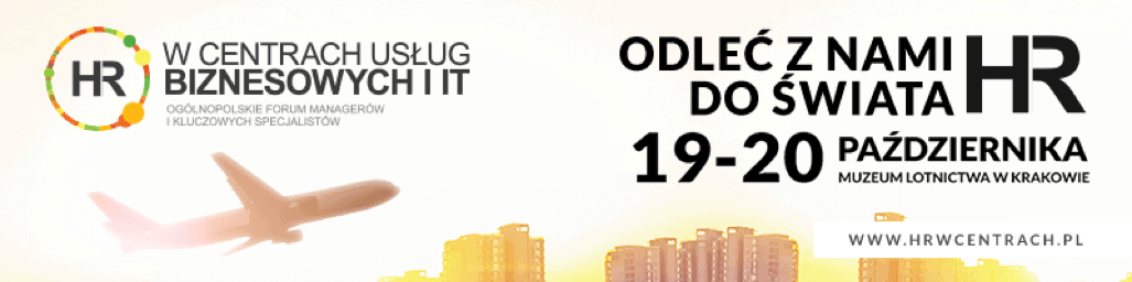 Grafika jest ilustracją artykułu: Konferencja "Odleć z Nami do Świata HR"- HR w Centrach Usług Biznesowych i IT.