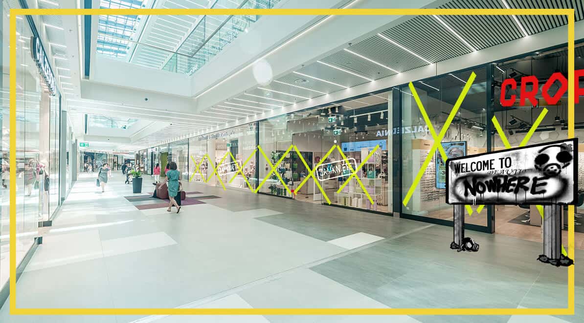 Galerie handlowe otwarte w okrojonym składzie