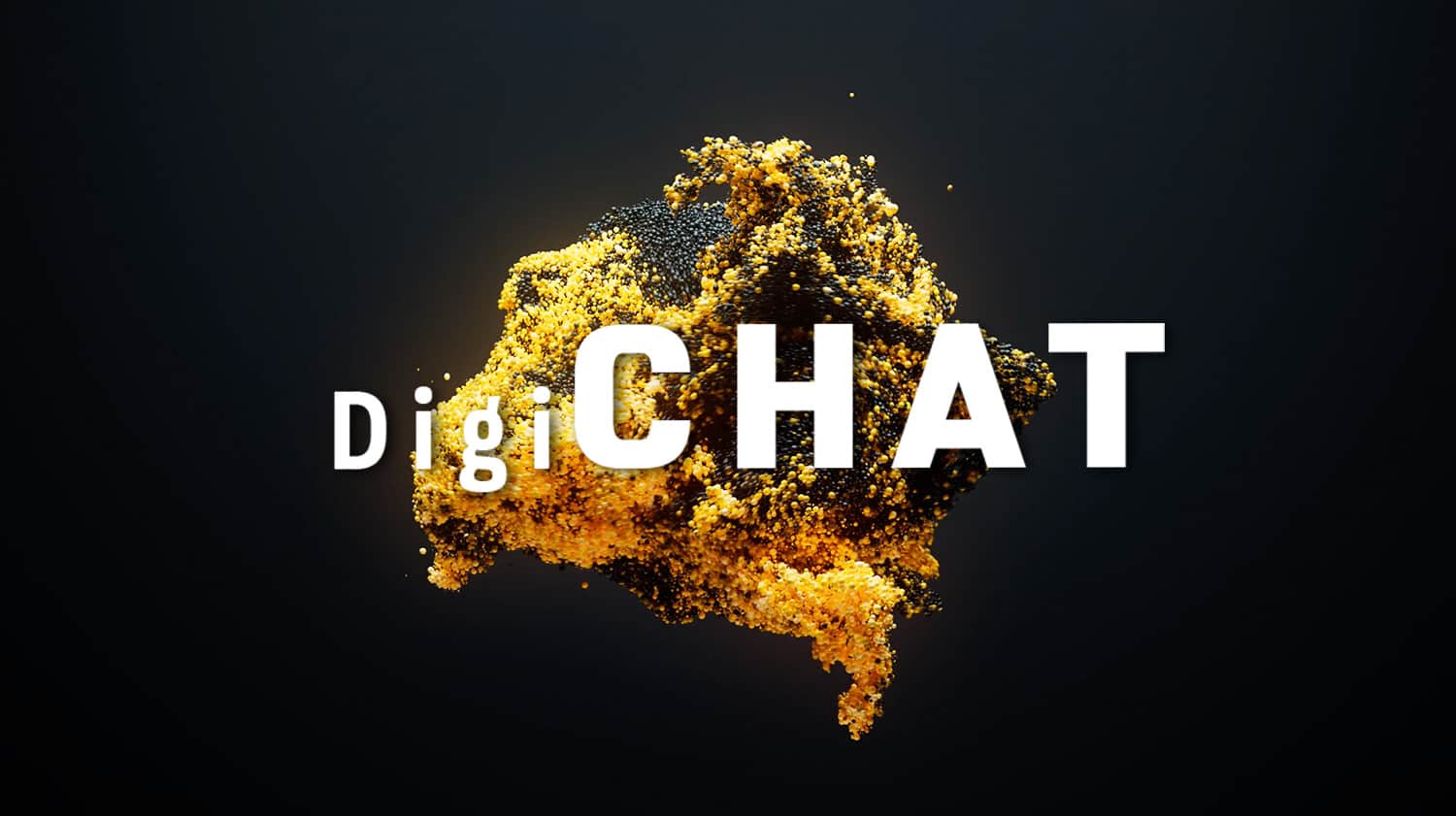 Grafika jest ilustracją do artykułu: Trendy rekrutacyjne w 2022r.. Przedstawia logo Rekruter DigiCHAT