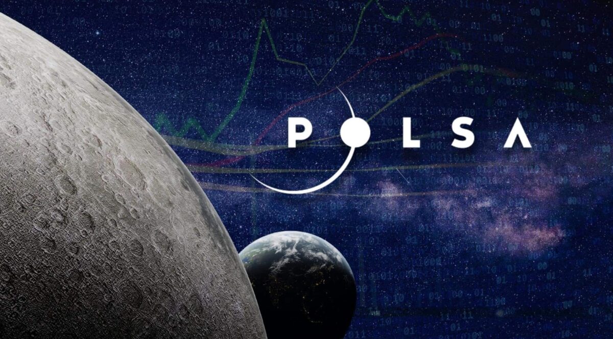 Ilustracja do artykułu: W Kosmos i dla Kosmosu: jakiego pracownika potrzebuje Polska Agencja Kosmiczna? Przedstawia planety i logo POLSA