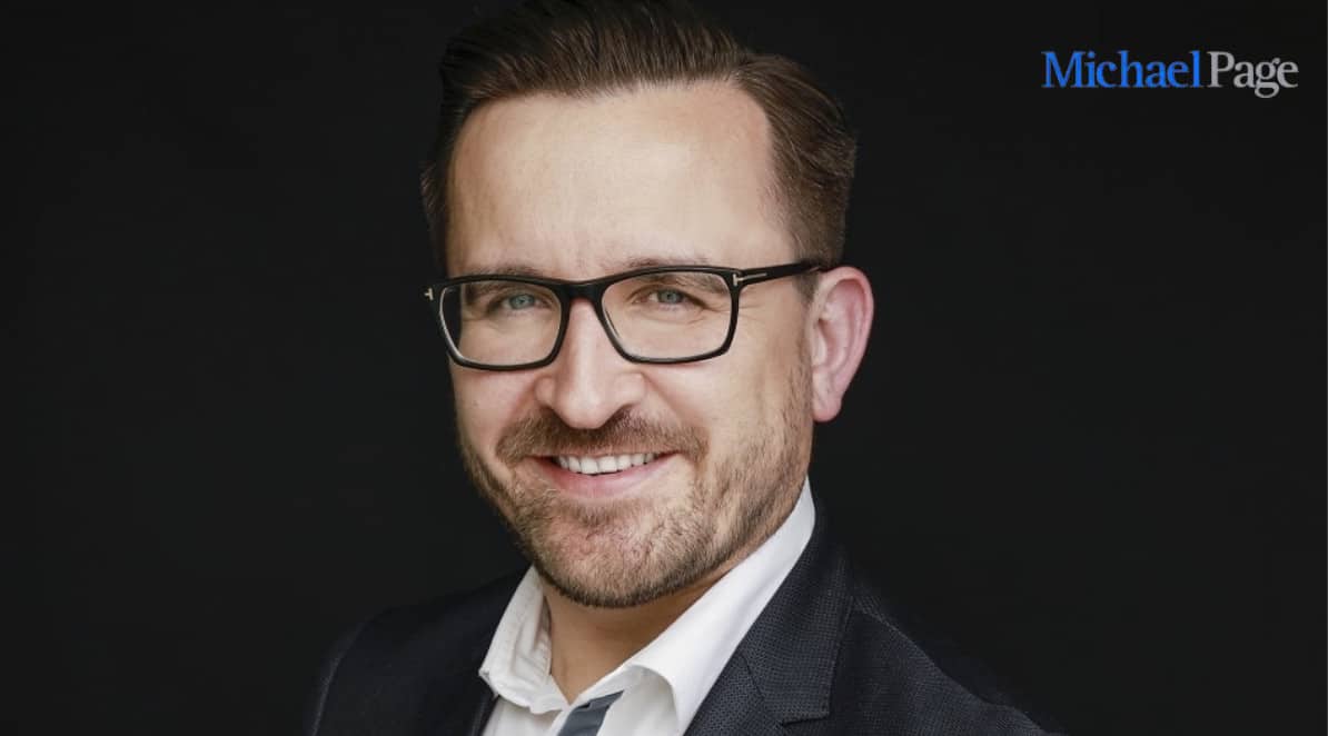 Radosław  Szafrański na stanowisku Managing Director w PageGroup Polska