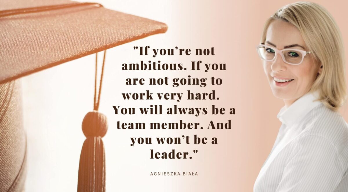 Agnieszka Biała's photo. Illustration for the article: Why Finding your Talent is Important with Agnieszka Biała."r the article: Why Finding your Talent is Important with Agnieszka Biała."