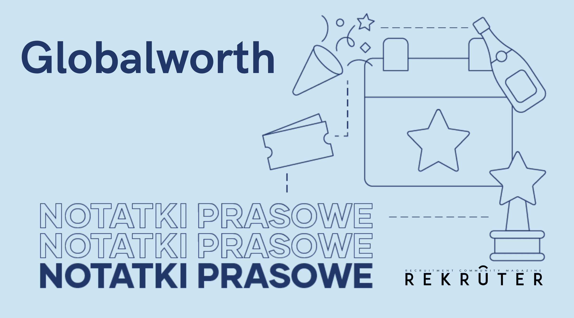 Ilustracja do Notatek Prasowych dotyczących serii artykułów o działałności Globalworth