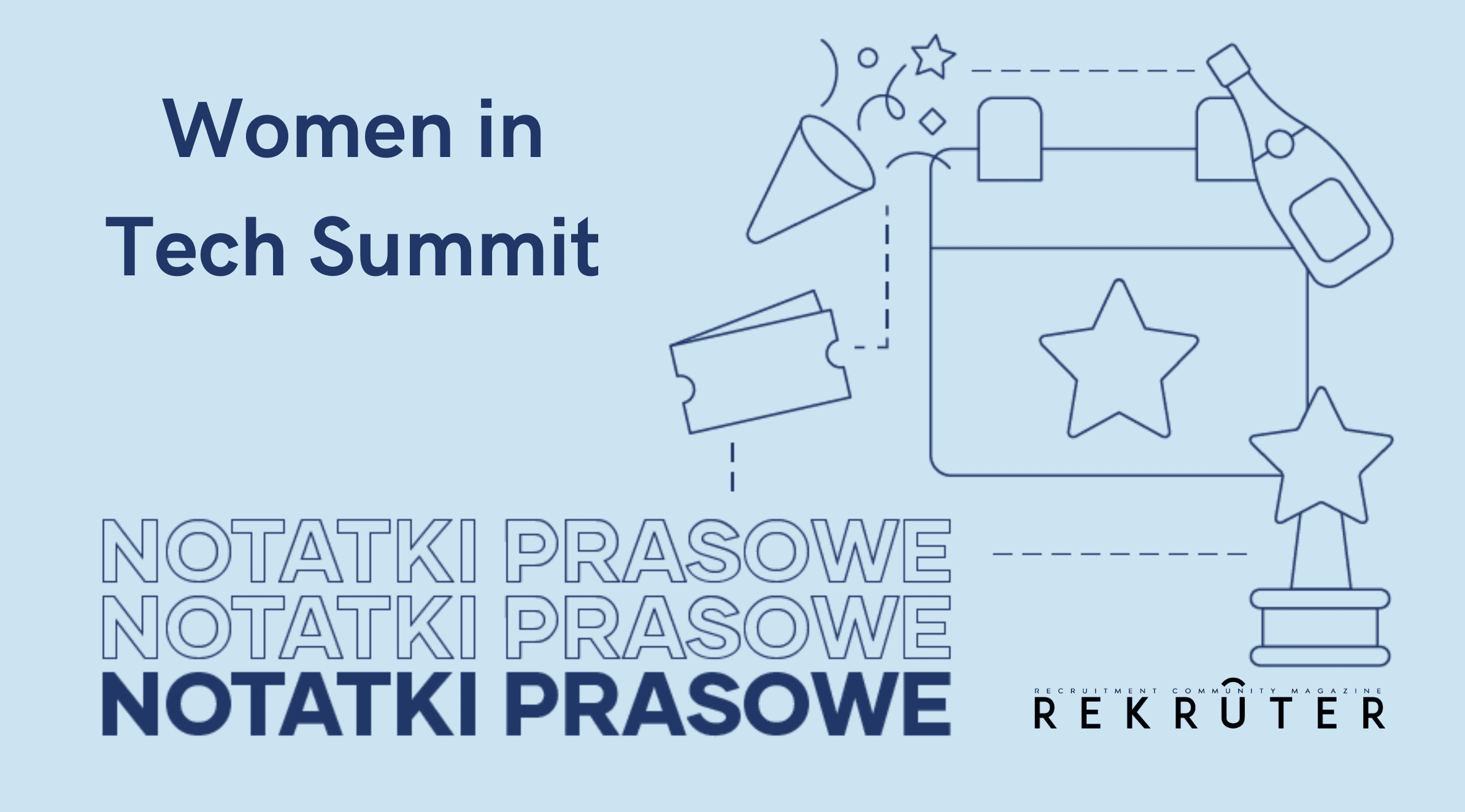 Ilustracja do Women in Tech summit