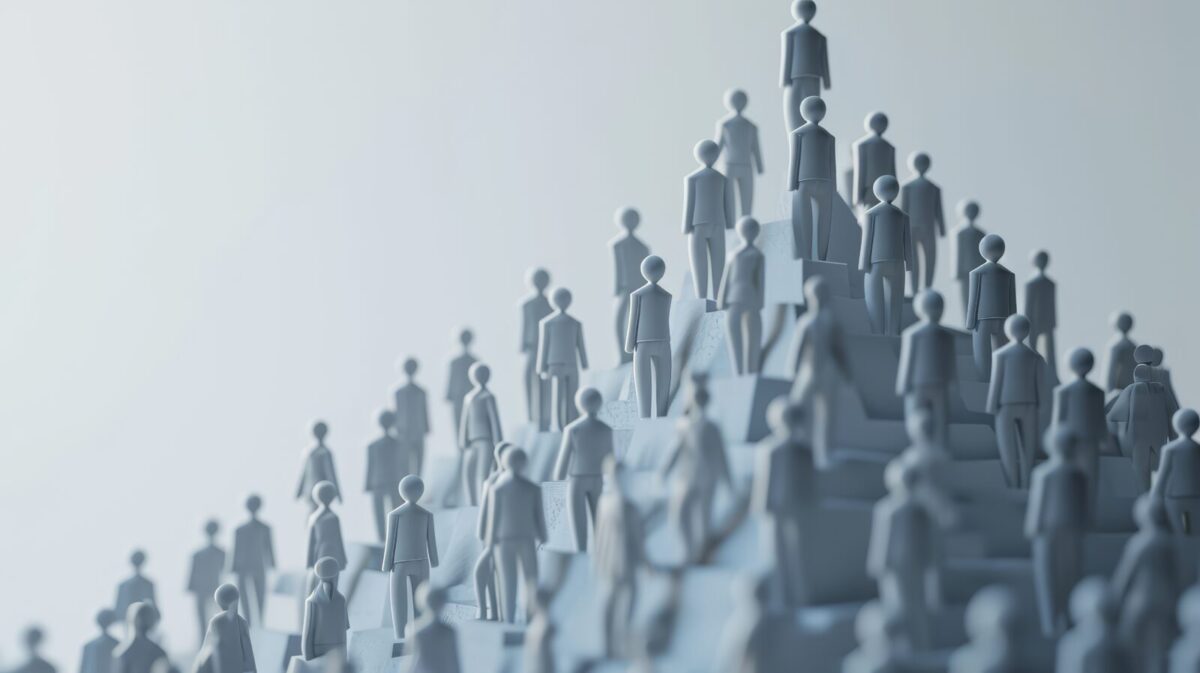 Illustration for the article "Who Are The Big 4 in Recruitment?"