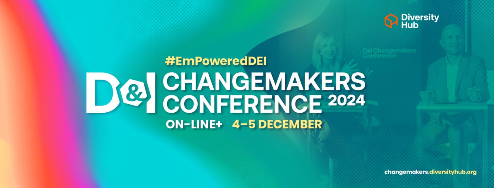 Ilustracja do notatki prasowej pt. D&I Changemakers 2024: największa konferencja w obszarze DEI dla biznesu w Europie Środkowo-Wschodniej