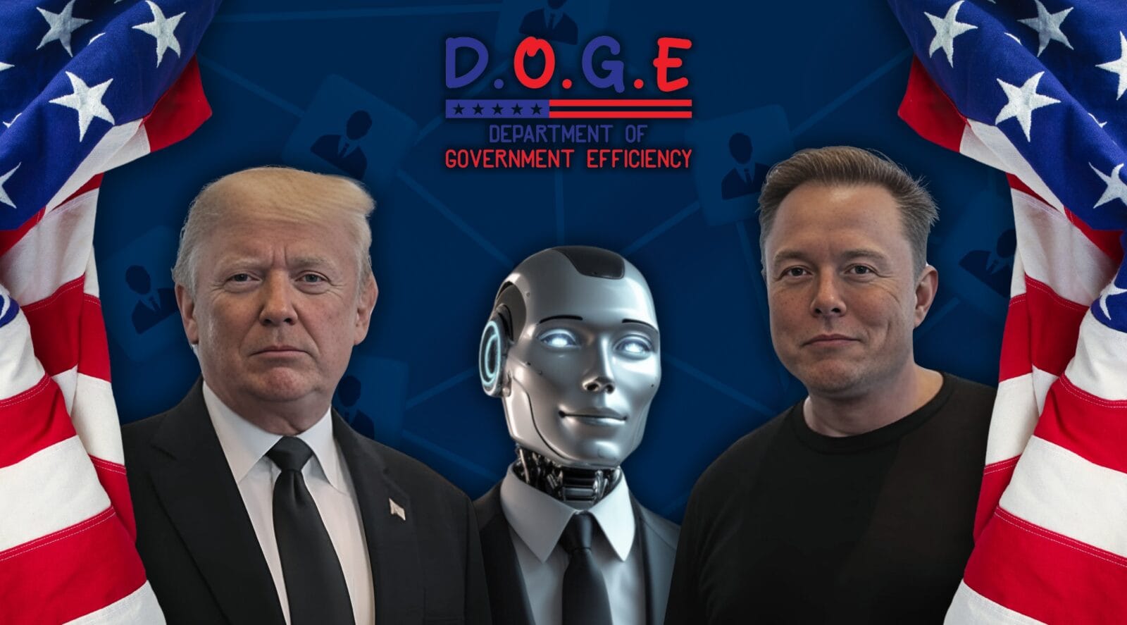 Ilustracja do artykułu pt. "Rynek pracy w USA pod wodzą Trumpa: kluczowe zmiany na szczeblu federalnym"