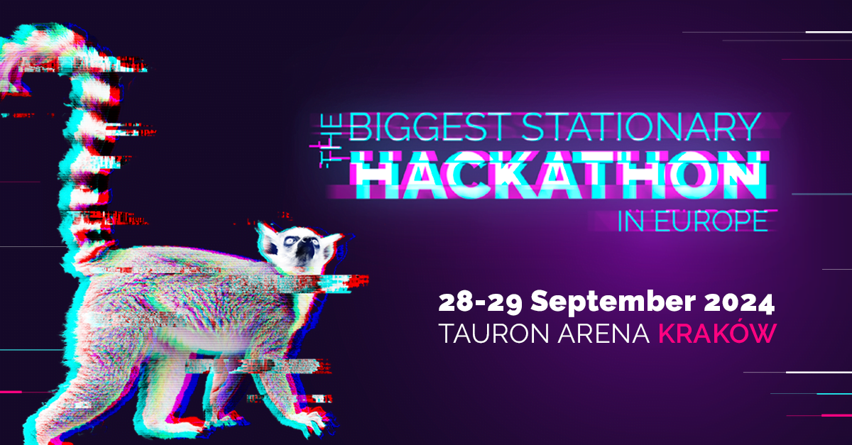 Ilustracja do notatki prasowej pt. "HackYeah 2024: największy stacjonarny hackathon w Europie"