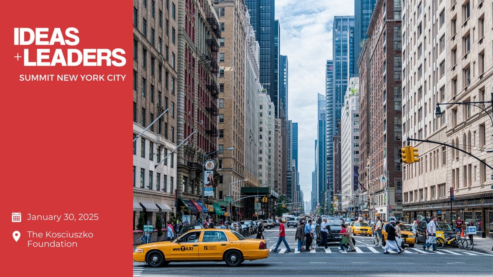 Ilustracja do artykułu pt. "Jak stać się liderem na miarę przyszłości? O tym podczas IDEAS+LEADERS Summit w Nowym Jorku"