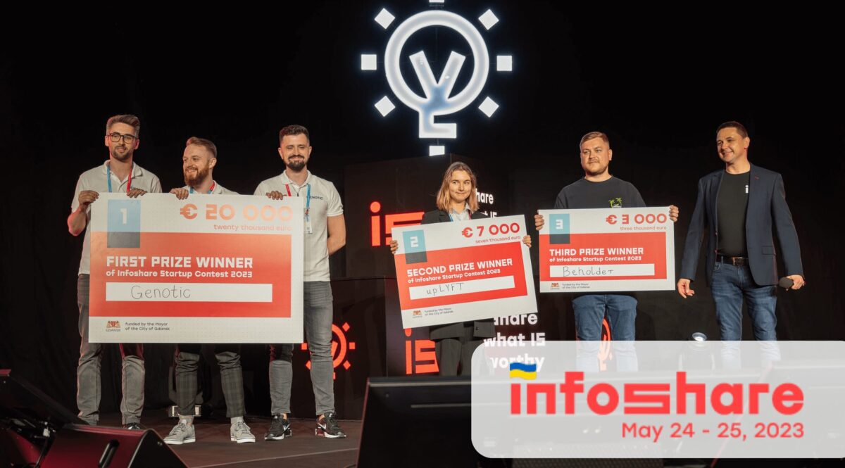 GENOTIC- Zywcięzca Infoshare Startup Contest za wykorzystanie AI w produkcji przeciwciał