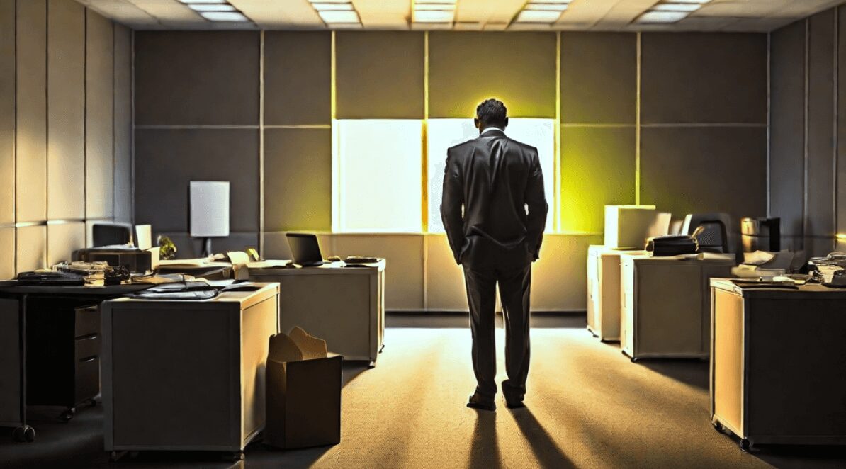 Ilustracja do artykułu pt. "Kolejna fala masowych zwolnień? Redukcje zatrudnienia wśród gigantów"