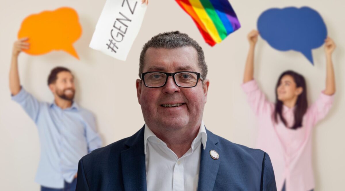 Illustration for the article "Gen Z and Communication in a Digital World"