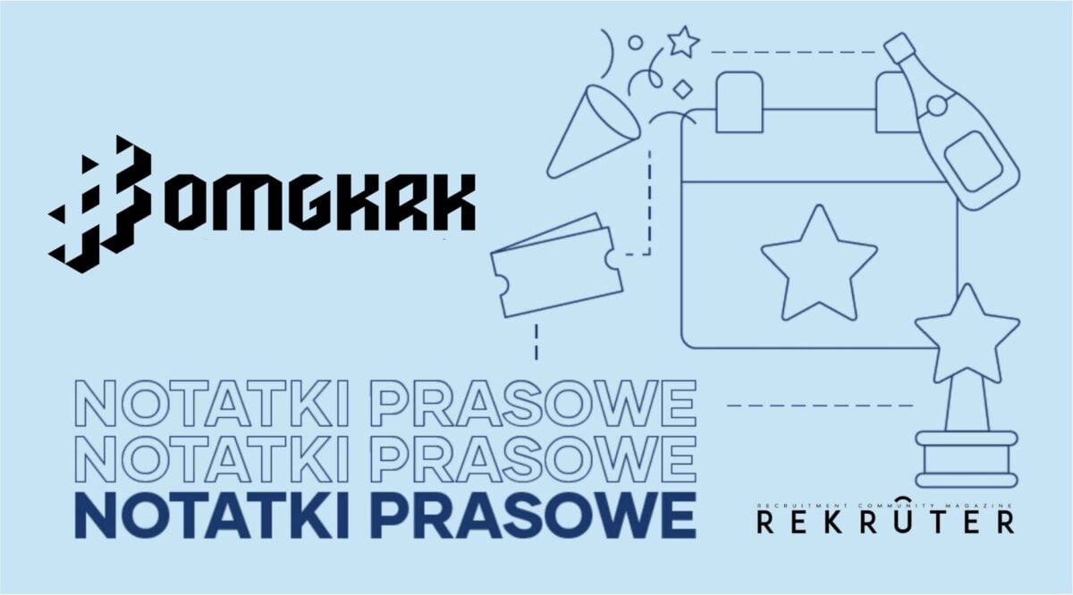 Grafika jest ilustracją do artykułu: OMGKRK - Summer Jam 2023. Przedstawia tytuł artykułu, logo i tytuł działu Notatki Prasowe.