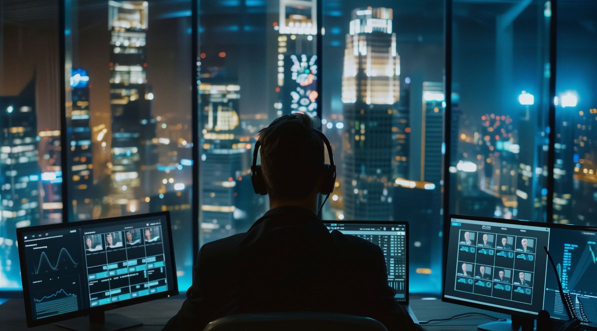 Illustration for the article entitled "The WFH Culture War: From Offices to Home Offices"