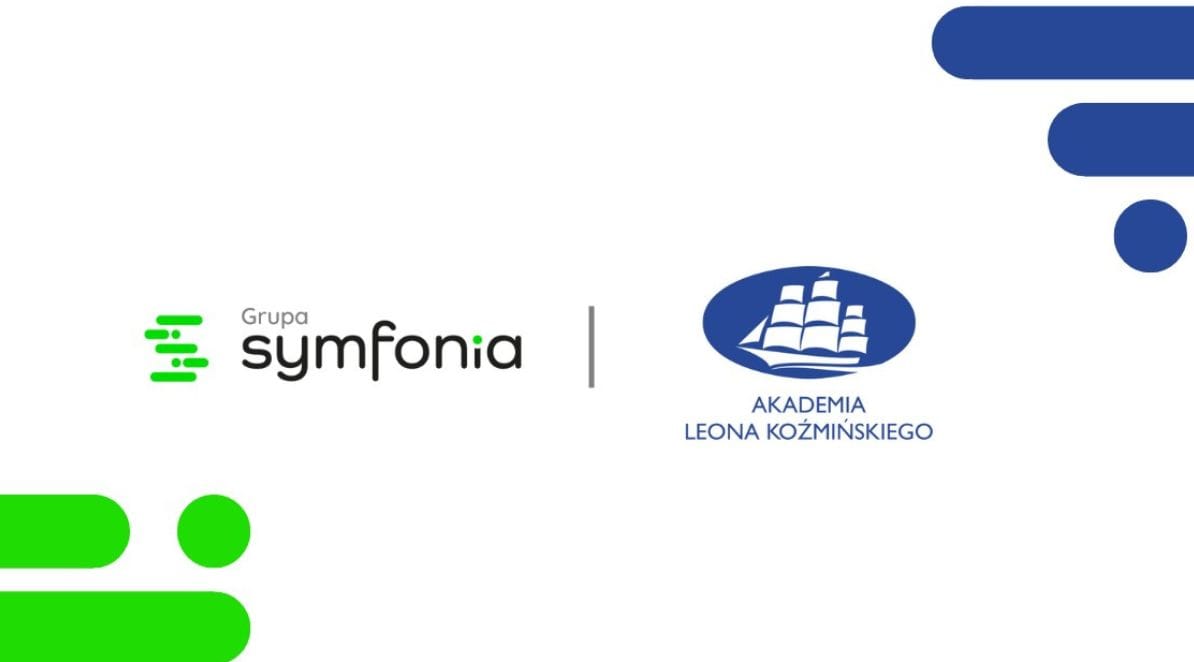 Ilustracja do notatki prasowej pt. "Symfonia i Akademia Leona Koźmińskiego łączą siły."Nowy wymiar edukacji dla przyszłych liderów HR i biznesu"