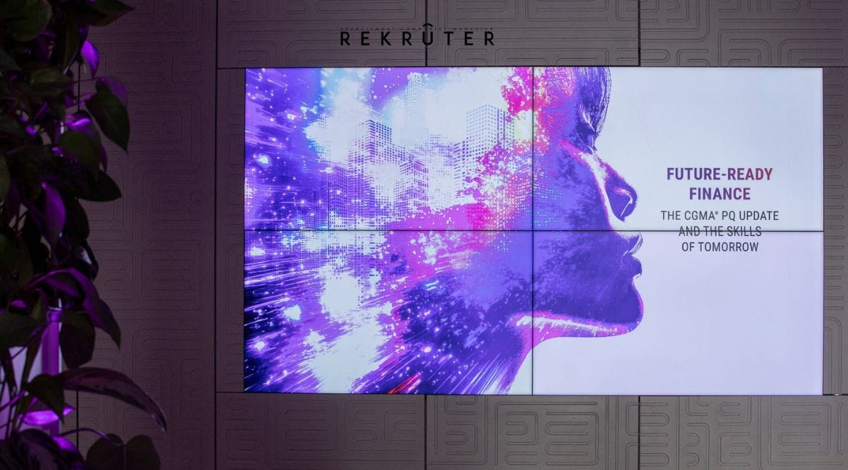 Ilustracja do notatki prasowej pt. "Przyszłość finansów zawitała do Warszawy"