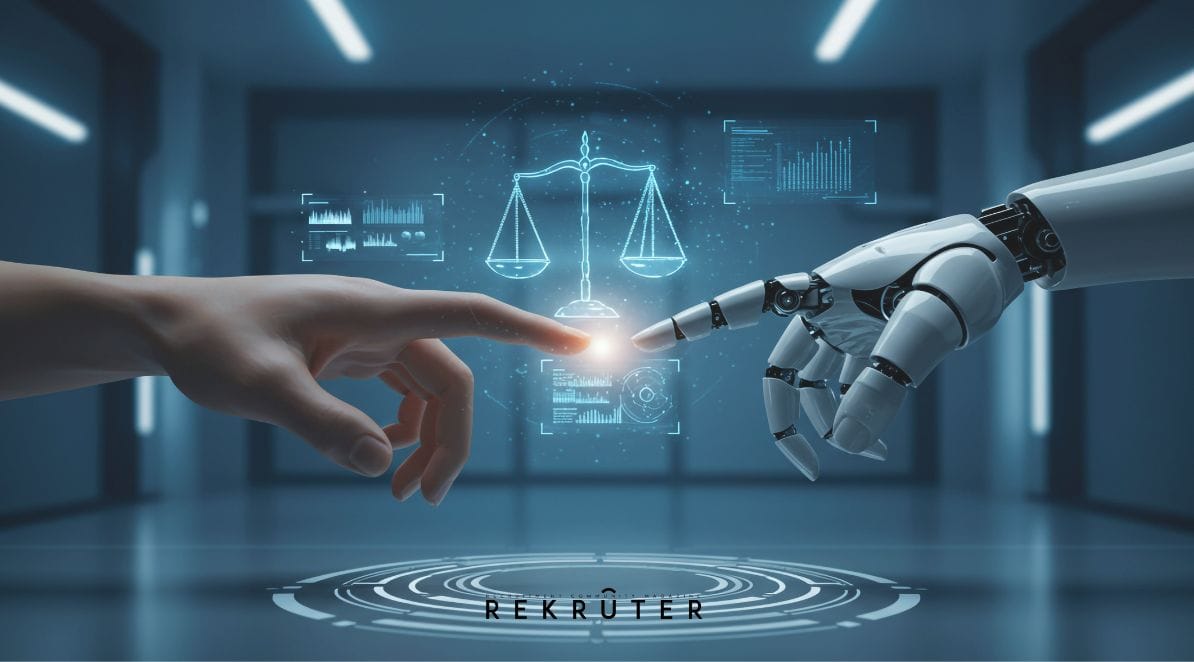 Ilustracja do artykułu pt. "Budowanie kultury zaufania i etyki przedsiębiorstwa w erze AI"