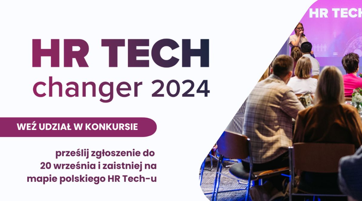 Ilustracja do notatki prasowej pt. "Druga edycja konkursu HR Tech Changer już za rogiem!"