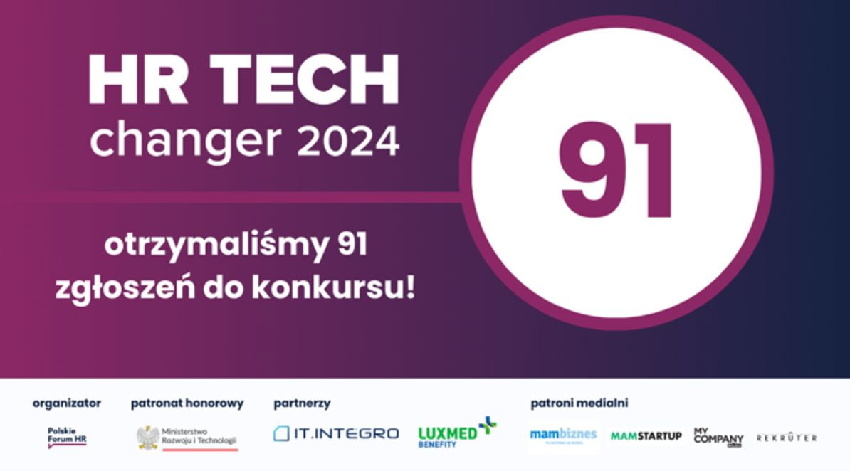 Ilustracja do notatki prasowej pt. "Technologie napędzają przyszłość HR"