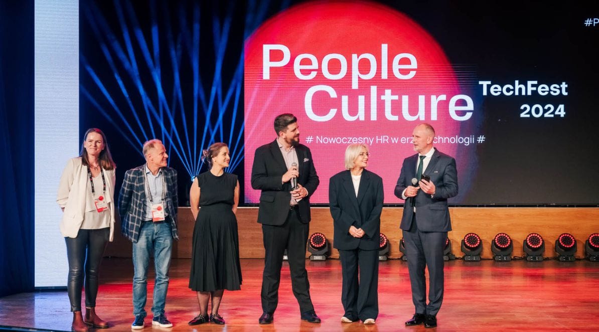 Ilustracja do notatki prasowej pt. People Culture TechFest 2024: ludzie, kultura i technologia w sercu Podkarpacia