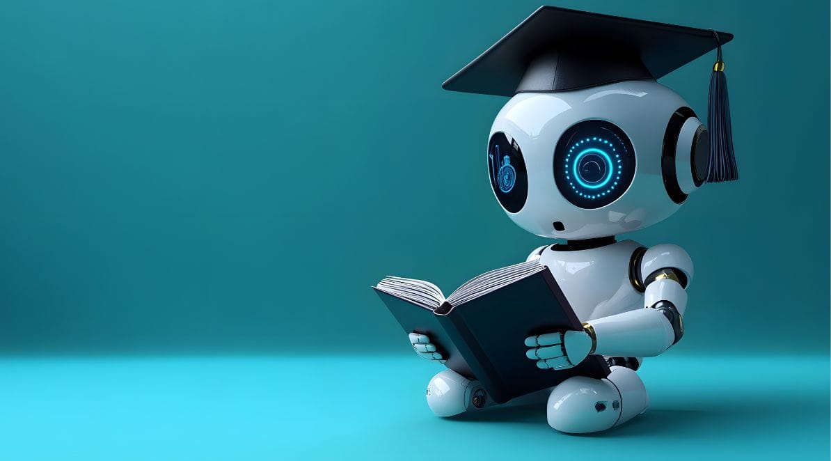 Illustration for the article entitled "Is AI Threatening Our Children’s Education?"