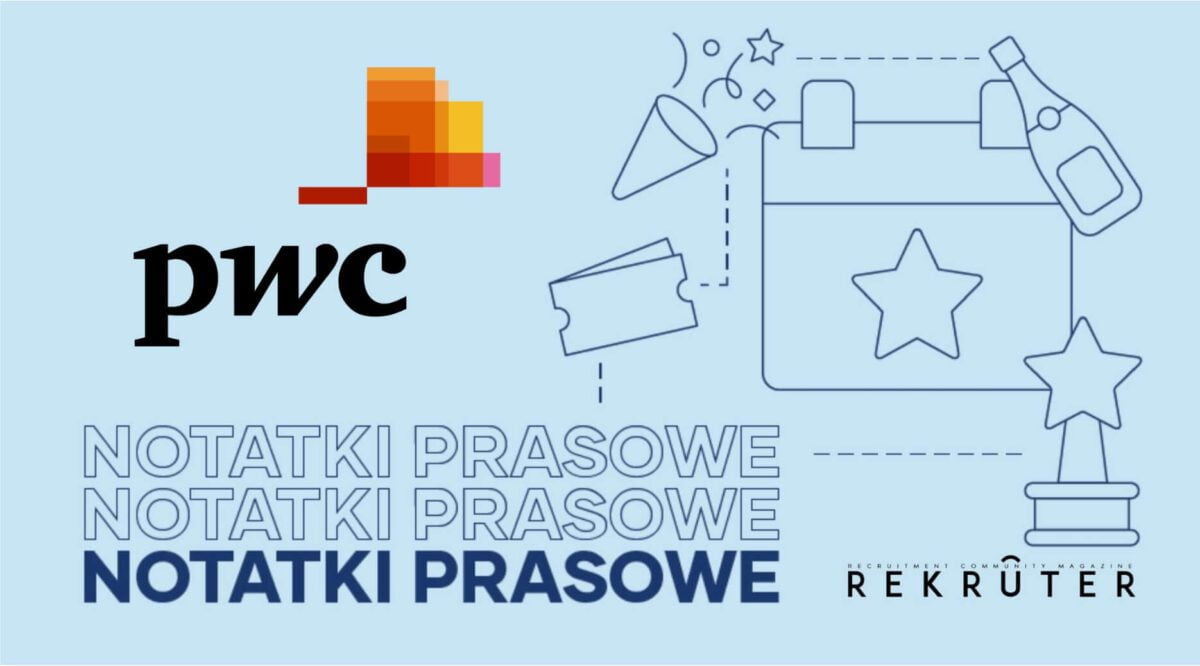 Ilustracja do informacji prasowej: "Nawet do 3 lat opóźnień we wdrażaniu unijnego prawa w Polsce. Szybkie wdrożenie trzech dyrektyw dużą korzyścią dla polskiego biznesu". Przedstawia logo firmy PwC.