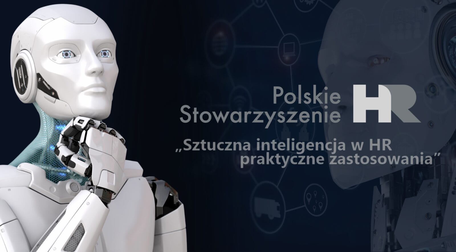 Ilustracja do notatki prasowej pt. "Polskie Stowarzyszenie HR zaprasza na konferencję: "Sztuczna inteligencja w HR – praktyczne zastosowania""