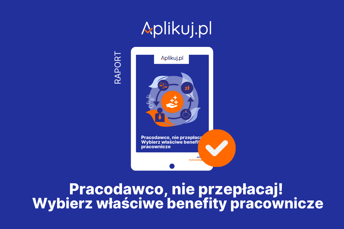 Ilustracja do notatki prasowej pt. "Pracodawco, nie przepłacaj! Wybierz właściwe benefity pracownicze"
