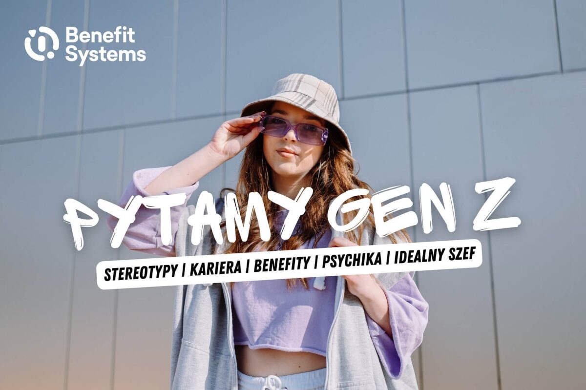 Ilustracja do notatki prasowej pt. "Benefit Systems pyta Gen Z".