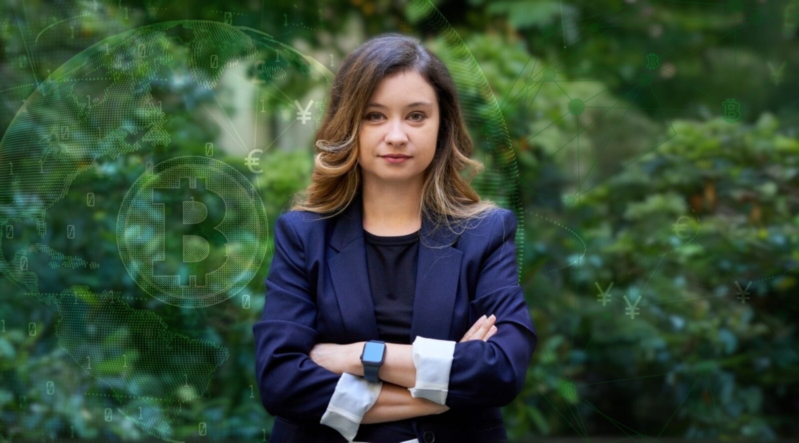 Ilustracja do artykułu pt. "Od lokalnych eventów do globalnych rynków: Katarzyna Wabik o karierze w branży krypto, growth marketingu i innowacjach"